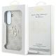 8. Guess Leather 4G Metal Logo Case for Samsung Galaxy S26 FE - Pink