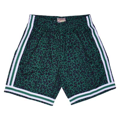 Mitchell & Ness Men's Boston Celtics Wild Life Swingman Shorts