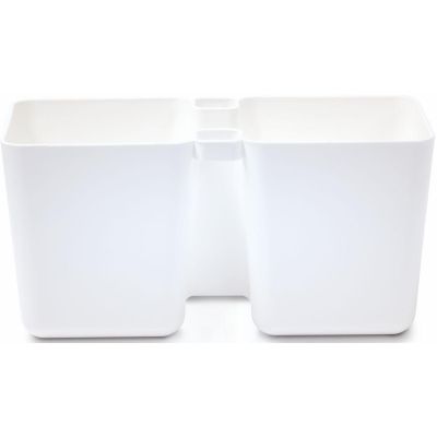 8. TWINS CUBE HERB POT WITH SCISSORS WHITE