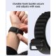 8. Spigen WBF1 Strap for Samsung Galaxy Watch 40/44/46 mm - Black