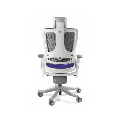 3. Wau 2 BL412 office chair, navy blue/white fabric
