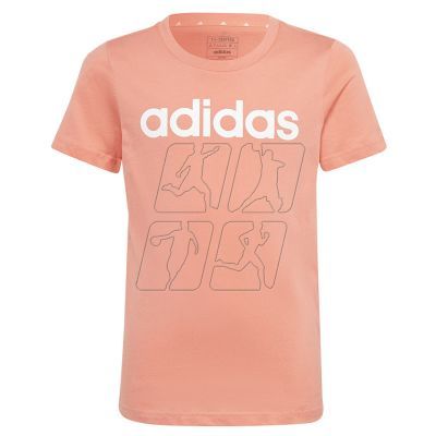 5. T-shirt adidas Lin Tee Jr. IC3153