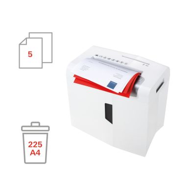 4. HSM shredstar X5 shredder, P-4 18L 4.5x30 mm
