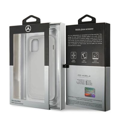 7. Mercedes Transparent Line Case for iPhone 12 mini - transparent