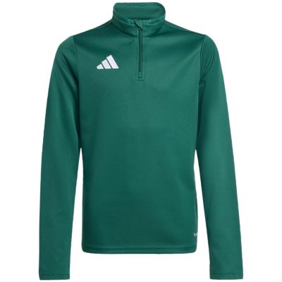 8. adidas Entrada 26 Training Top green kids sweatshirt KE9825