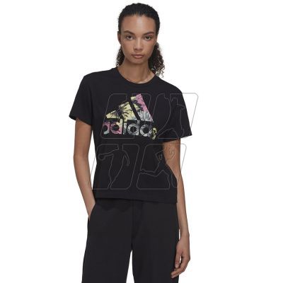 6. T-shirt adidas Allover Print Reg Tee W HI0025