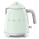 29. SMEG kettle model KLF05PGEU mini 0.8L pastelgreen