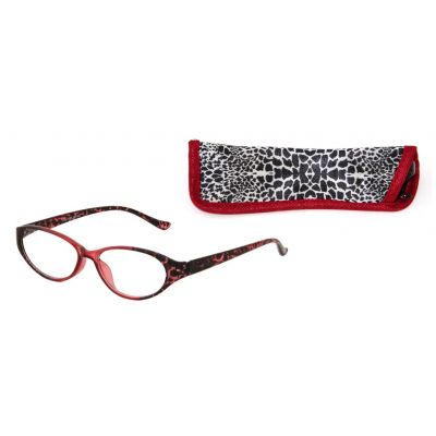 Reading glasses MS514 +3.00 spots +case