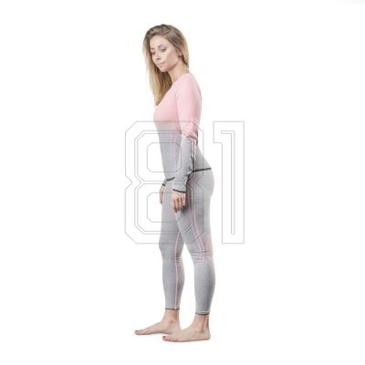 16. Thermoactive underwear Spokey Flora Set Lady Termo SM VT W 6114300000 gray and pink