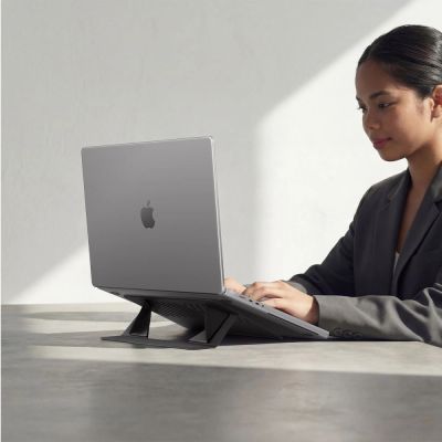 7. Spigen SlimFold LD201-S6 Laptop Stand - Gray