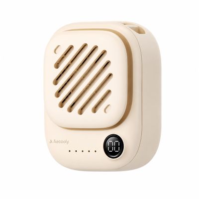 Aecooly Click 01 Mini Portable Neck Fan - Beige