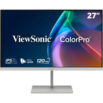 ViewSonic 27" VP2766-2K-W IPS QHD 120Hz HDMI HUB speakers monitor