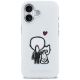 3. Karl Lagerfeld Karl & Choupette Back MagSafe Case for iPhone 17 - Clear