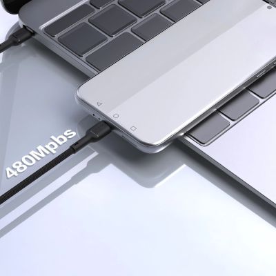 4. Dudao L9C Max 240W PD USB-C - USB-C 2m Cable - Black