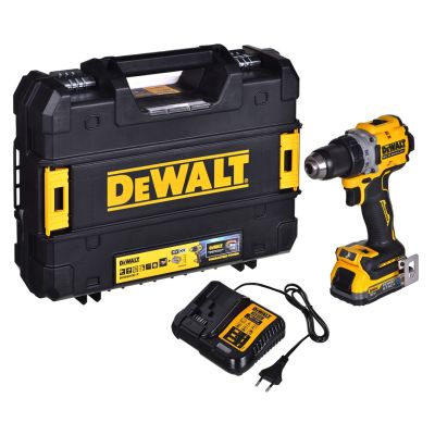 DEWALT SCREWDRIVER 18V DCD800E1T 90Nm 1x1.7Ah POWERSTACK BL TSTAK …