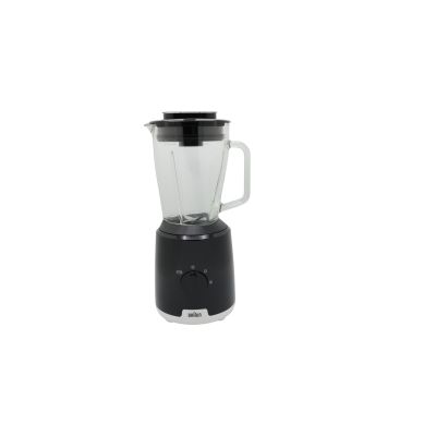 5. Braun JB1051BK Household PowerBlend 1 Stand Mixer with 1.5L Glass Blender Attachment and Takeaway Cup, Kitchen Gadgets for Crushing, Pureeing, and Blending, Ice Crushing, 2 Speeds