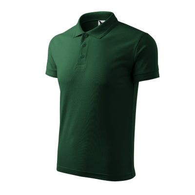 Malfini Pique Polo Shirt M MLI-203D3 dark green
