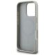 7. Karl Lagerfeld Grained Pattern & Logo MagSafe Case for iPhone 16 Pro Max - Gray