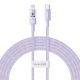 Baseus Gem USB C-IP Cable 20W 2m (Purple)