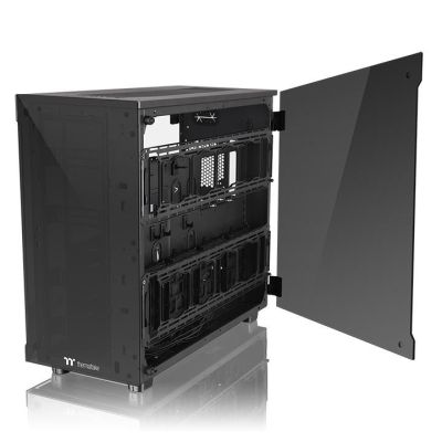 8. Thermaltake View 91 RGB TG CA-1I9-00F1WN-00 Case (ATX, Extended ATX, Micro ATX, Mini ITX, XL-ATX; Black)
