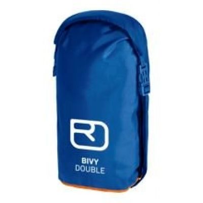 4. ORTOVOX Bivy Double Adult Rectangular Polyurethane Sleeping Bag Blue, Orange