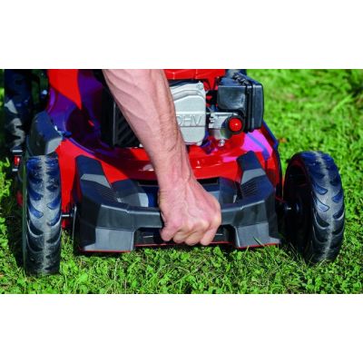 3. Einhell 3404333 Lawn Mower Standard Lawn Mower Gasoline Black, Red