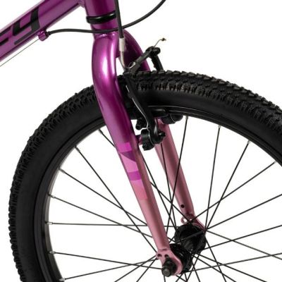 8. Huffy Literide Alu 20” Pink and Purple Bike (23015W)