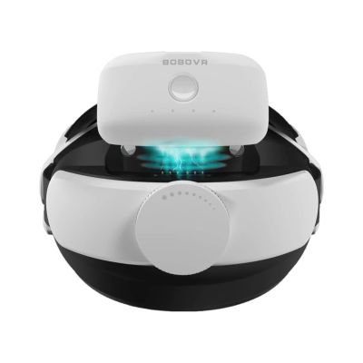 3. BoboVR B2 External Battery for BoboVR M1 / M2 / M3 Headbands 5200mAh - White