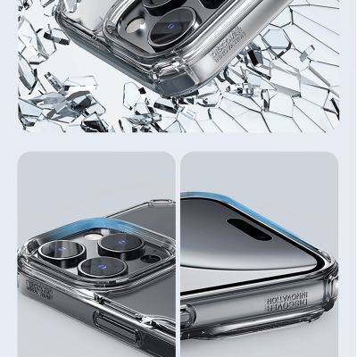 11. Nillkin Nature Pro Case for iPhone 16 Pro - transparent and white