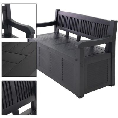 36. GARDEN BENCH 2IN1 130x60x85CM