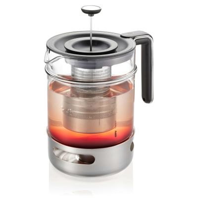 6. GEFU T-PREP Teapot with Warmer 1.5 ltr