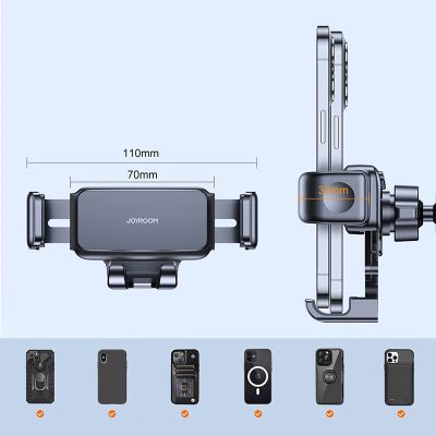 6. Joyroom mechanical car holder for air vent black (JR-ZS283)