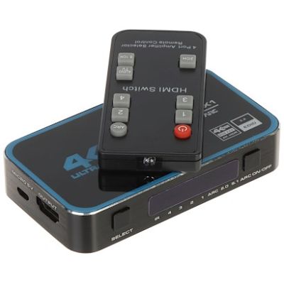 HDMI SW Switch 4 Inputs to 1 HDMI 2.0