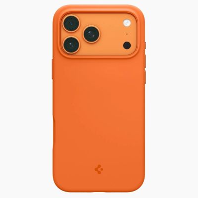 3. Spigen Silicone Fit Mag MagSafe Case for iPhone 17 Pro Max - Orange