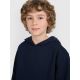 5. Boy's sweatshirt with hood, open, 4F 4FJRMM00TSWSM2482-31S