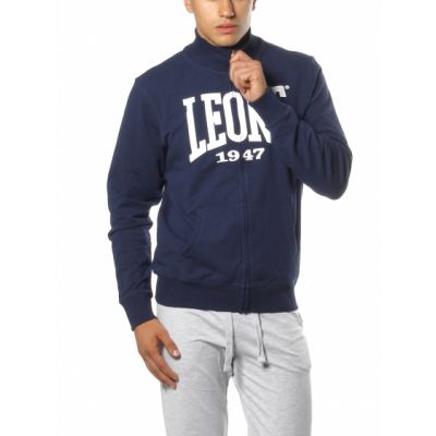 2. Men's sweatshirt LEONE LSM314/S16 navy blue "M"