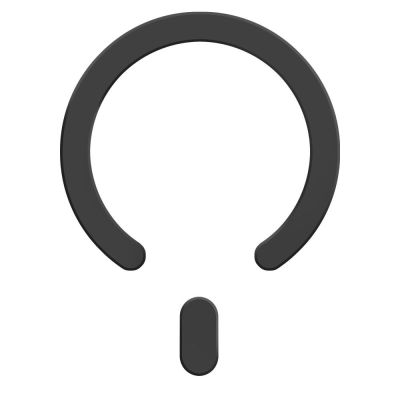 4. MagSafe Tech-Protect MMP-200 Magnetic Ring for Phone - Black