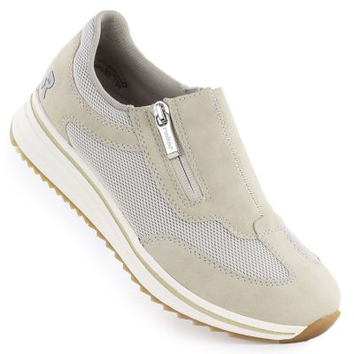 Women's beige high-heeled shoes Rieker L5854-62