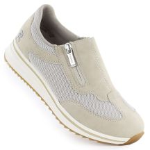 Women's beige high-heeled shoes Rieker L5854-62