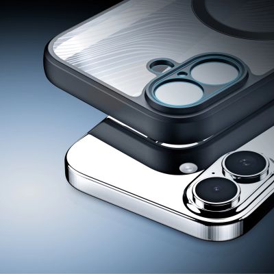 7. Dux Ducis Aimo Mag Case with Magnetic Ring for iPhone 17 - Black