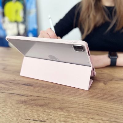 13. Stand Tablet Case Smart Cover case for iPad Pro 12.9 '' 2021/2020 with stand function green