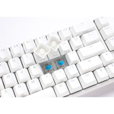 2. Ducky One 3 Classic Pure White SF Gaming Keyboard USB German White
