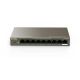 5. Tenda TEF1109P-8-102W Fast Ethernet (10/100) Network Links Support PoE Metallic