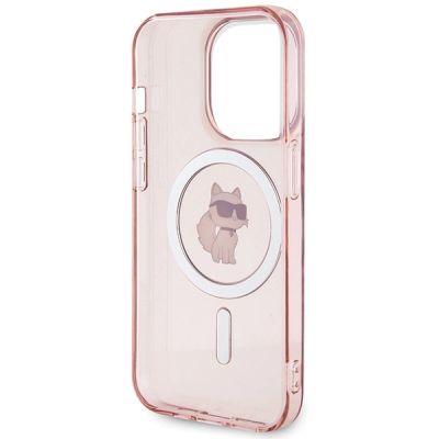 7. Karl Lagerfeld IML Choupette MagSafe case for iPhone 15 Pro - pink