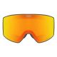 2. Uvex scenic FM ski goggles for winter sports, black, men, red, spherical lens