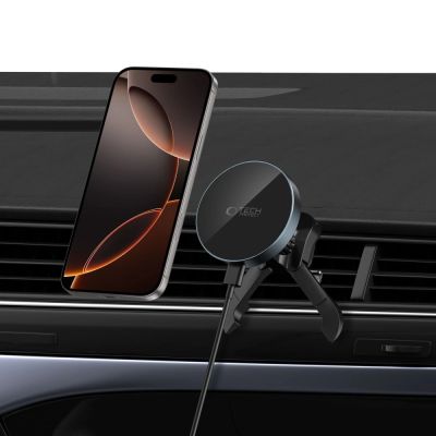 10. Tech-Protect mm15W-V5 Magnetic MagSafe Car Air Vent Mount - Black