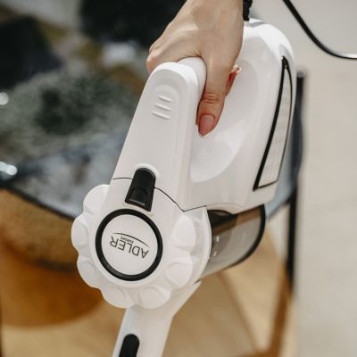 17. ADLER AD 7036w handheld vacuum cleaner white