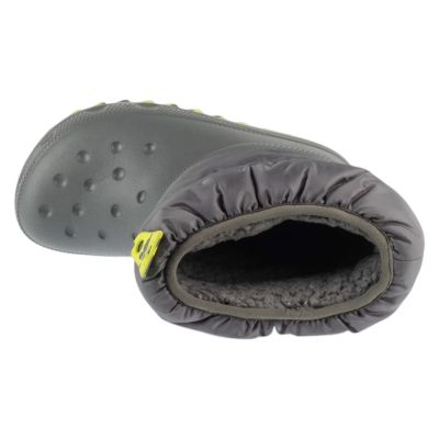 3. Crocs Classic Neo Puff Boot Kids 207275-0DA Gray 29/30