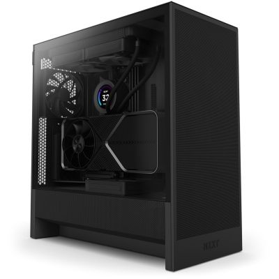 NZXT H5 FLOW MIDI TOWER CASE WITH WINDOW BLACK