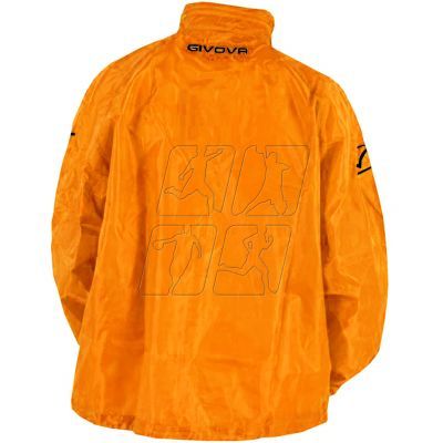 3. Jacket Givova Rain Basico Fluo RJ001 0028